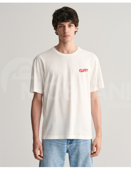 Gant - WASHED GRAPHIC SS T-SHIRT Тбилиси - изображение 2