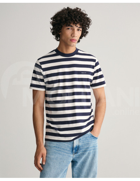 Gant - STRIPE SS T-SHIRT Тбилиси - изображение 1