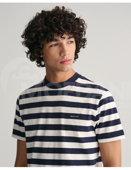 Gant - STRIPE SS T-SHIRT Тбилиси - изображение 3