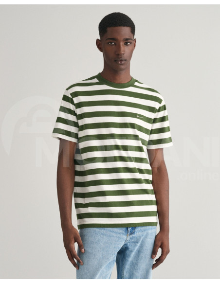 Gant - STRIPE SS T-SHIRT Тбилиси - изображение 1