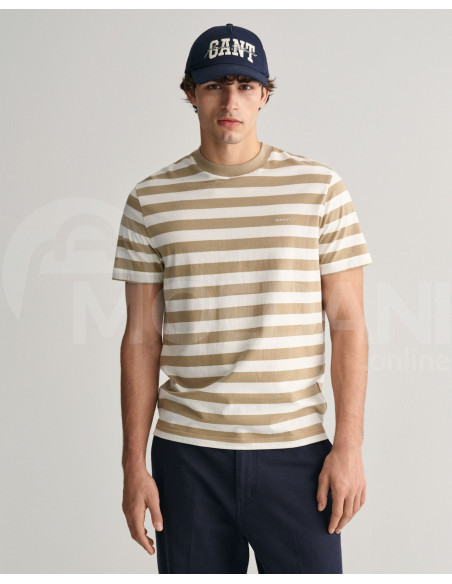 Gant - STRIPE SS T-SHIRT Тбилиси - изображение 1