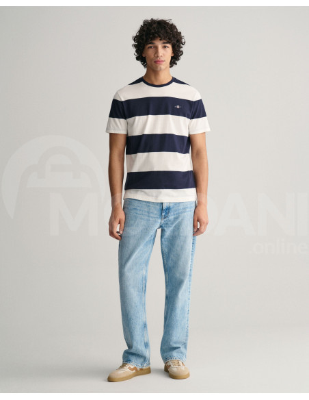 Gant - BAR STRIPE SS T-SHIRT Тбилиси - изображение 4