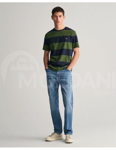 Gant - BAR STRIPE SS T-SHIRT Тбилиси - изображение 4