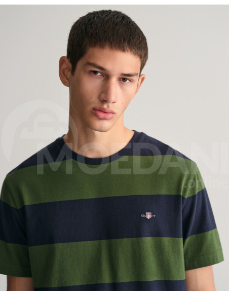 Gant - BAR STRIPE SS T-SHIRT Тбилиси - изображение 3
