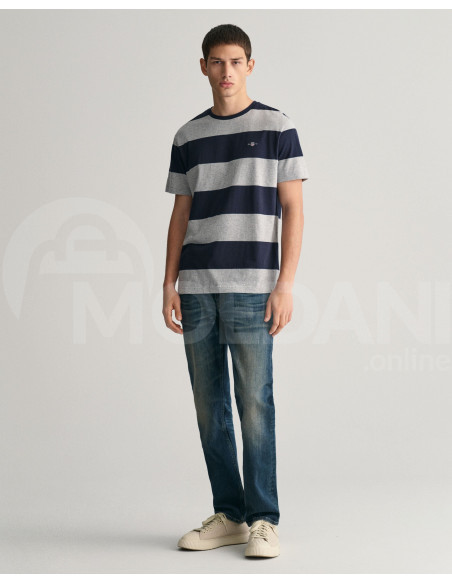 Gant - BAR STRIPE SS T-SHIRT Тбилиси - изображение 4