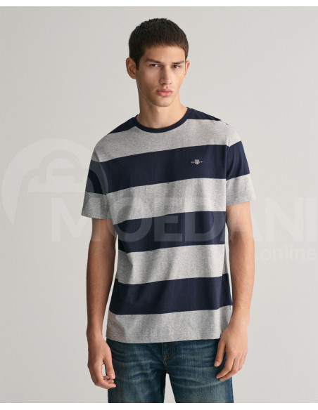 Gant - BAR STRIPE SS T-SHIRT Тбилиси - изображение 1