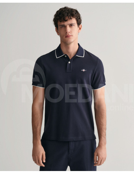 Gant - FRAMED TIPPING SS POLO Тбилиси - изображение 2