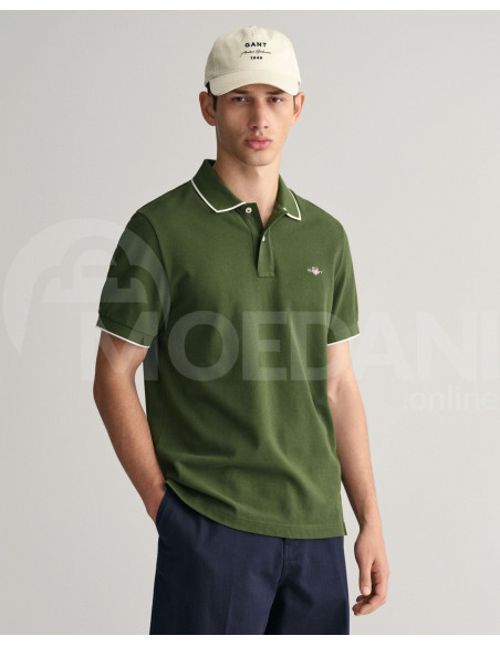 Gant - FRAMED TIPPING SS POLO Тбилиси - изображение 1
