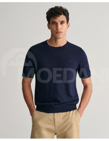 Gant - COTTON LINEN SS C-NECK Тбилиси - изображение 1