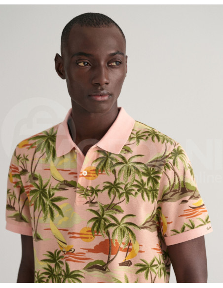 Gant - HAWAII PRINT SS POLO Тбилиси - изображение 3