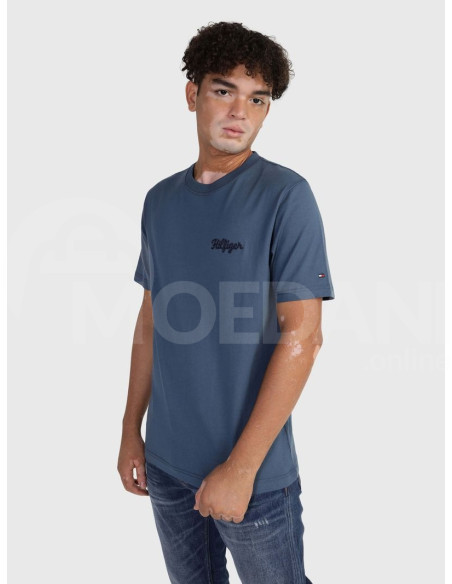 Tommy Hilfiger - HILFIGER CHAINSTITCH TEE Тбилиси - изображение 1