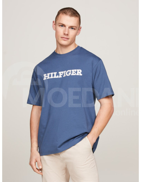 Tommy Hilfiger - TWILL EMBROIDERY MONOTYPE  TEE Тбилиси - изображение 1