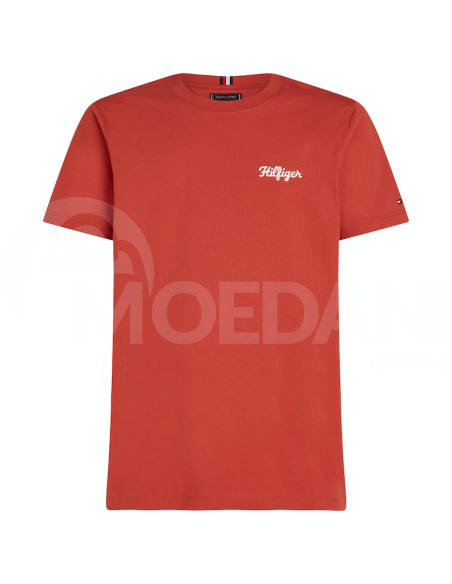 Tommy Hilfiger - HILFIGER CHAINSTITCH TEE Тбилиси - изображение 4