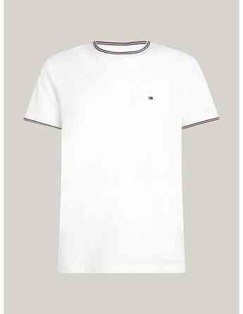 Tommy Hilfiger - RWB TIPPED COLLAR TEE Тбилиси