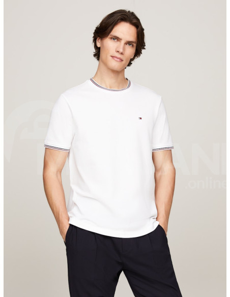 Tommy Hilfiger - RWB TIPPED COLLAR TEE Тбилиси - изображение 1