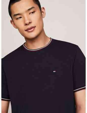 Tommy Hilfiger - RWB TIPPED COLLAR TEE Тбилиси