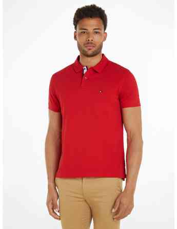 Tommy Hilfiger - FLAG UNDER PLACKET REG POLO Tbilisi