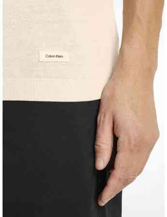 CALVIN KLEIN - COTTON SILK POLO SHIRT Tbilisi
