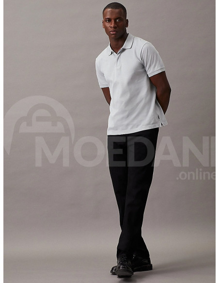 CALVIN KLEIN - OXFORD TWO TONE LIGHTWEIGHT POLO Tbilisi - photo 4