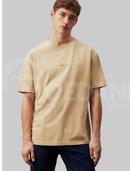 CALVIN KLEIN - WASHED MONOLOGO TEE Тбилиси - изображение 1