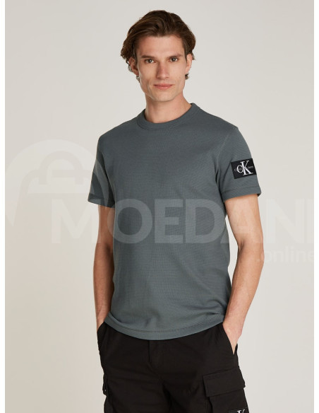 CALVIN KLEIN - BADGE WAFFLE TEE Tbilisi - photo 1