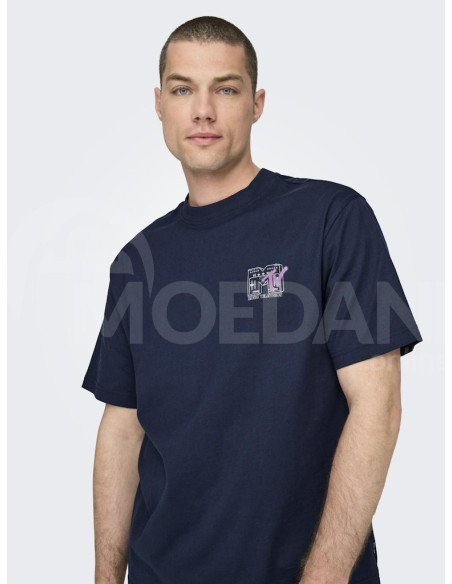 ONLY & SONS - ONSMTV LIFE LIC SUMMER RLX SS TEE Тбилиси - изображение 3