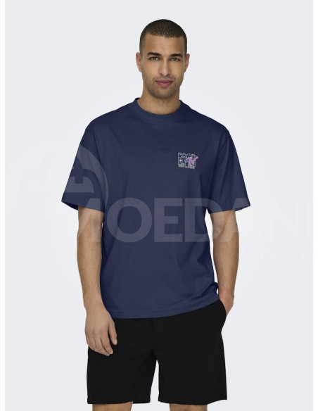ONLY & SONS - ONSMTV LIFE LIC SUMMER RLX SS TEE Тбилиси - изображение 1
