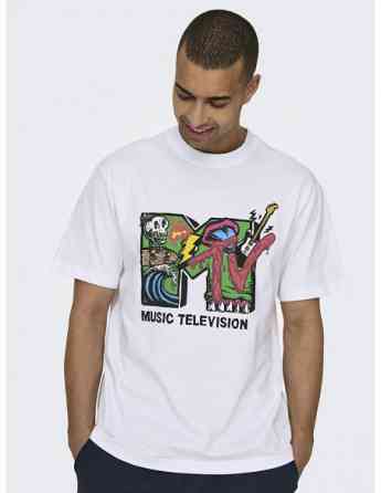 ONLY & SONS - ONSMTV LIFE LIC SUMMER RLX SS TEE Tbilisi