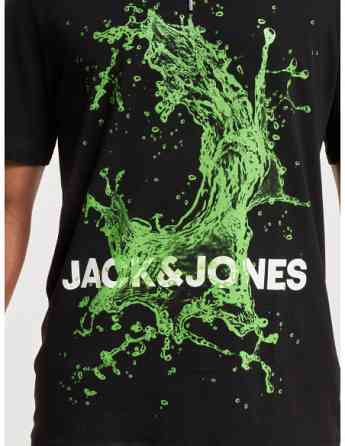 Jack & Jones - JCOSPLASH OCEAN TEE SS CREW NECK FST Tbilisi