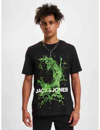 Jack & Jones - JCOSPLASH OCEAN TEE SS CREW NECK FST Tbilisi