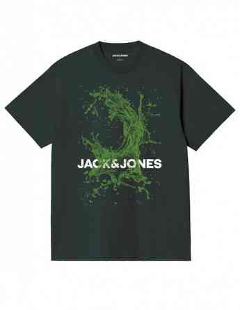 Jack & Jones - JCOSPLASH OCEAN TEE SS CREW NECK FST Tbilisi