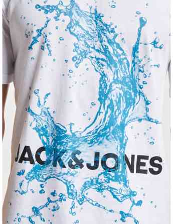 Jack & Jones - JCOSPLASH OCEAN TEE SS CREW NECK FST Tbilisi