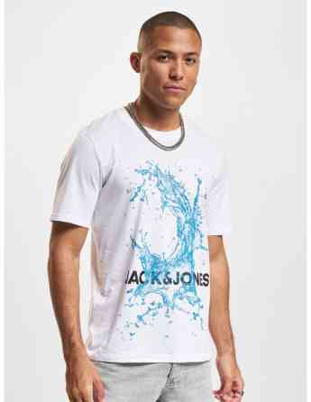 Jack & Jones - JCOSPLASH OCEAN TEE SS CREW NECK FST Tbilisi