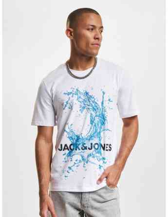 Jack & Jones - JCOSPLASH OCEAN TEE SS CREW NECK FST Tbilisi
