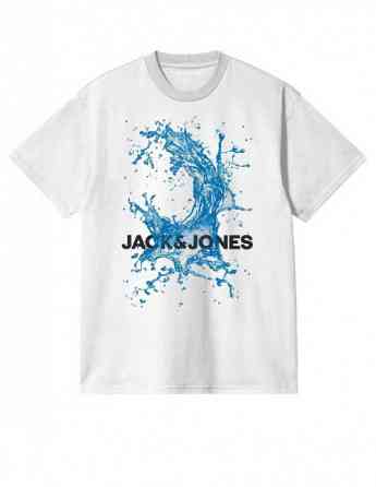 Jack & Jones - JCOSPLASH OCEAN TEE SS CREW NECK FST Tbilisi