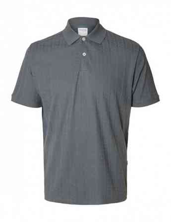 SELECTED HOMME - SLHJETT JACQUARD SS POLO Tbilisi