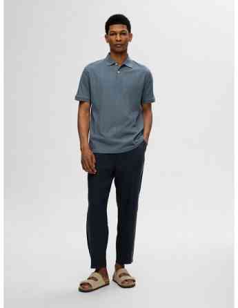 SELECTED HOMME - SLHJETT JACQUARD SS POLO Tbilisi