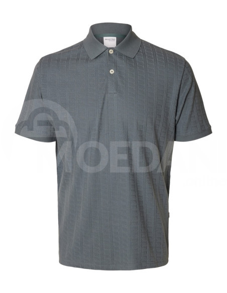 SELECTED HOMME - SLHJETT JACQUARD SS POLO Tbilisi - photo 6