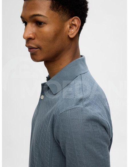 SELECTED HOMME - SLHJETT JACQUARD SS POLO Tbilisi - photo 4