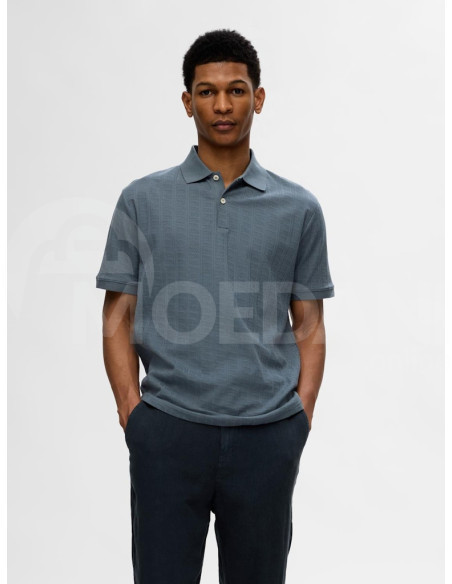 SELECTED HOMME - SLHJETT JACQUARD SS POLO Tbilisi - photo 1