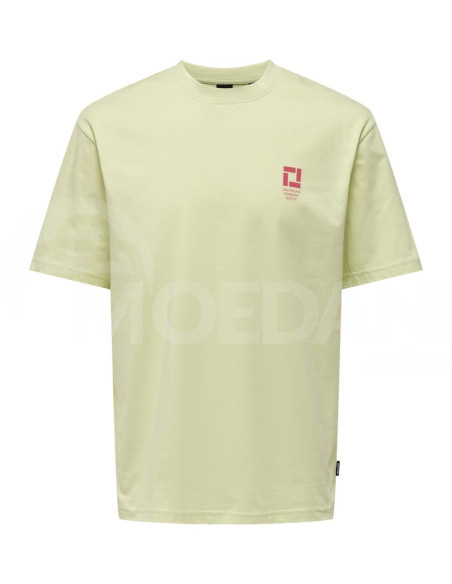 ONLY & SONS - ONSFRED LIFE RLX LOGO PRINT SS TEE Tbilisi - photo 1