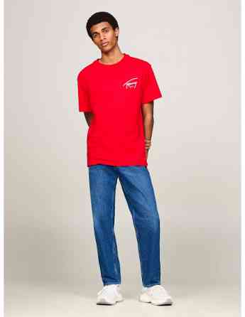 Tommy Jeans - TJM REG SIGNATURE PRINT TEE EXT Tbilisi