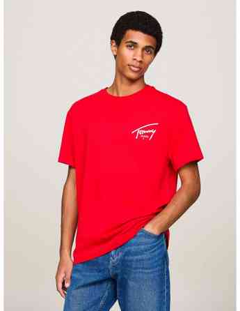 Tommy Jeans - TJM REG SIGNATURE PRINT TEE EXT Tbilisi