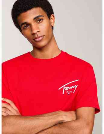 Tommy Jeans - TJM REG SIGNATURE PRINT TEE EXT Tbilisi