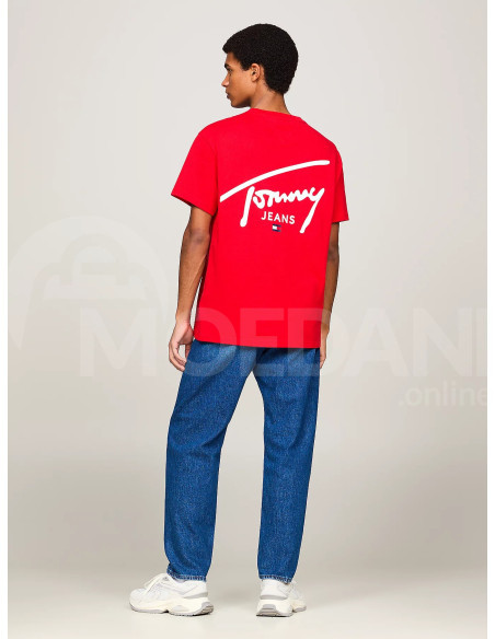 Tommy Jeans - TJM REG SIGNATURE PRINT TEE EXT Tbilisi - photo 4