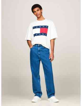 Tommy Jeans - TJM OVZ BIG FLAG TEE EXT Tbilisi