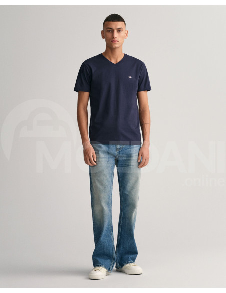 Gant - SLIM SHIELD V-NECK T-SHIRT Tbilisi - photo 4