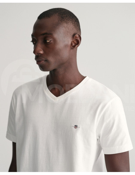 Gant - SLIM SHIELD V-NECK T-SHIRT Tbilisi - photo 3