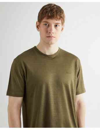 Gant - LINEN SS T-SHIRT Tbilisi