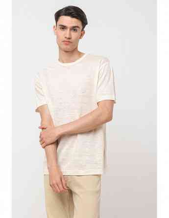 Gant - LINEN SS T-SHIRT Tbilisi